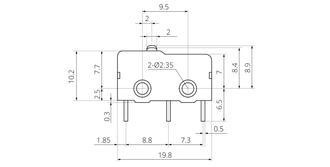 Микровыключатель V-15-1C25
