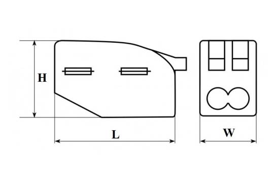 Клемма соединительная WGn-3