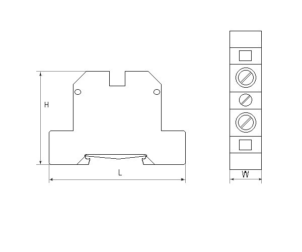 Клемма заземляющая EK 4