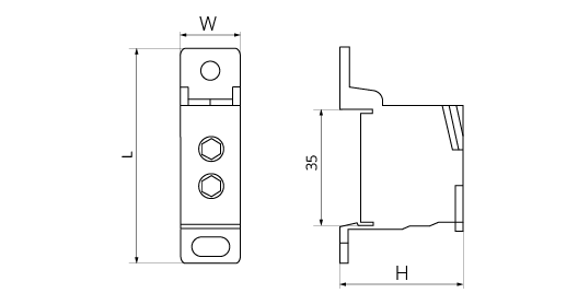 Блок соединительный 250А/1