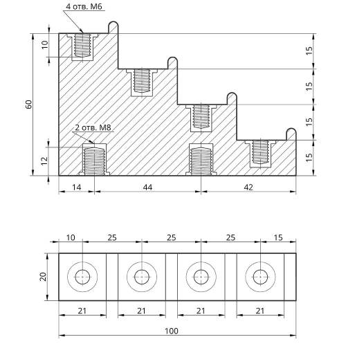 Изолятор CT4-20 без болтов