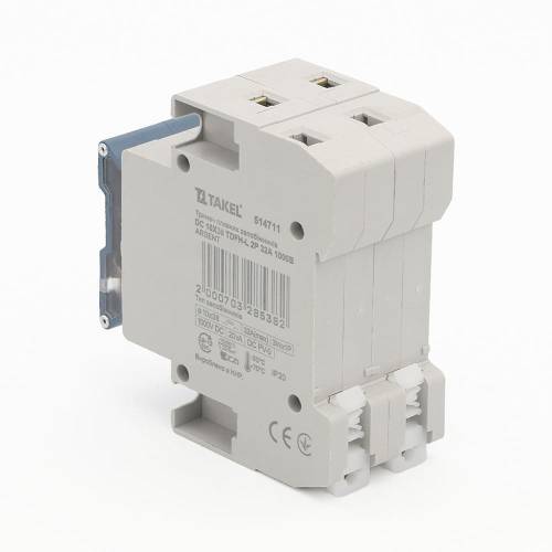 Тримач плавких запобіжників DC 10*38 TDFH-L 2Р 32А 1000В ARGENT TAKEL