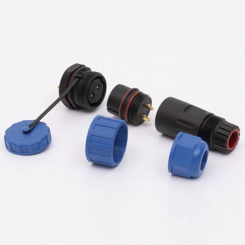 Коннектор вологозахищенний SP-20 2pin TAKEL