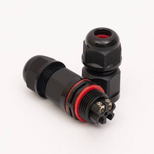 Коннектор для кабеля L-20 IP-68 2 pin
