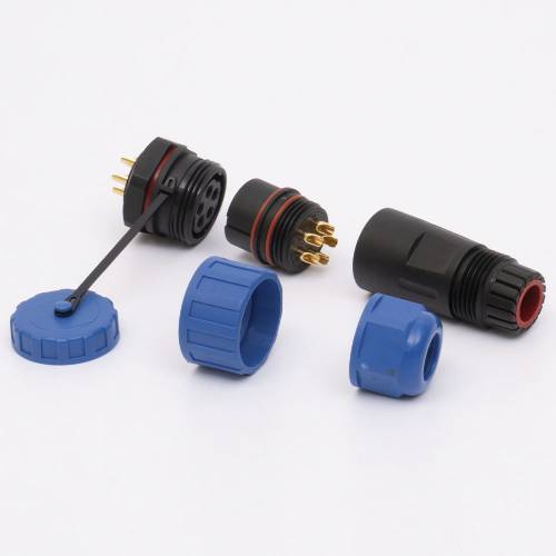 Коннектор вологозахищенний SP-20 5pin TAKEL