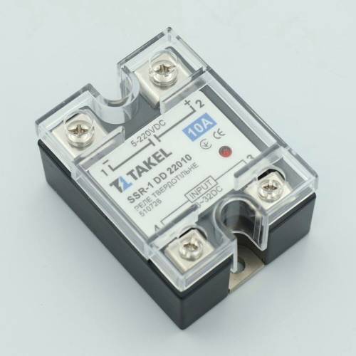 Реле твердотільне SSR-1 DD22010 10А TAKEL