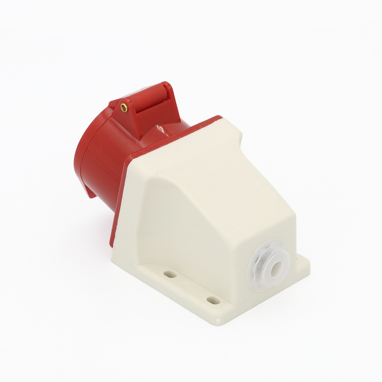 Розетка стаціонарна зовнішня 7115 16А 380В 3Р+N+Е IP44 LEE