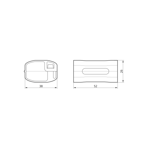 Коробка для защиты клем от влаги CNP3103 с гелем (IPX8) TAKEL