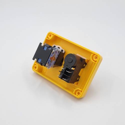Пост кнопочный электромагнитный ESSB-212YC 5pin с аварийной кнопкой TAKEL