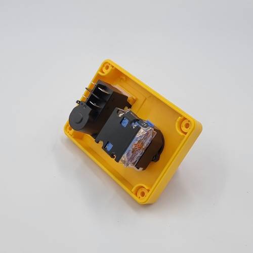 Пост кнопочный электромагнитный ESSB-212YC 5pin с аварийной кнопкой TAKEL