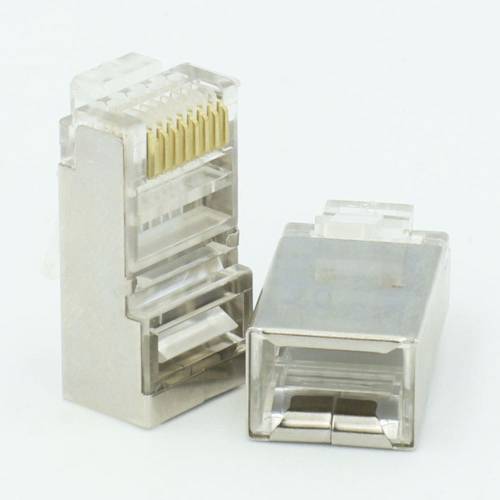 Коннектор RJ45 8P8C cat.6 FTP (100шт) TAKEL
