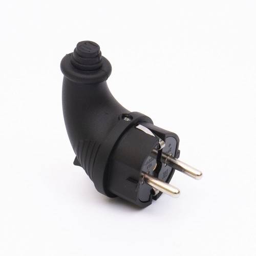 Вилка каучукова кутова 410 2Р+РЕ IP44 LEE