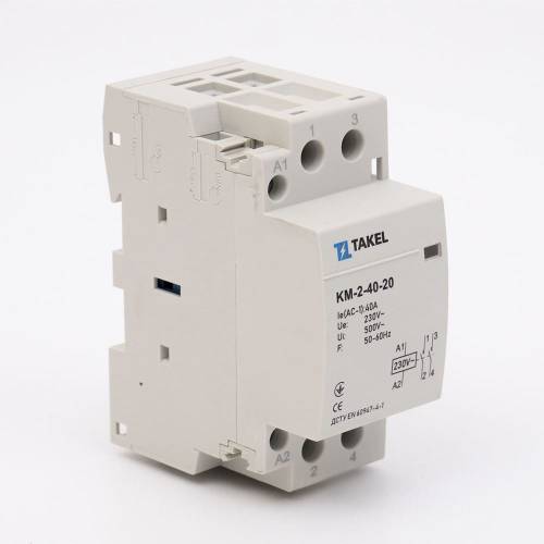 Контактор модульный КМ-2-40-20 40А 2NO TAKEL