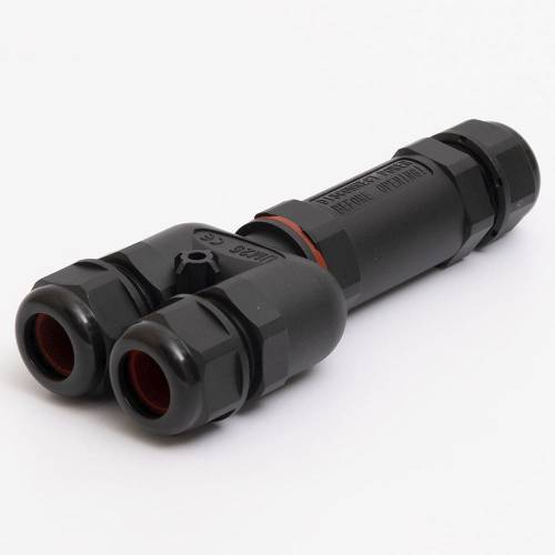 Коннектор Y-образный  UM25 3pin IP68 TAKEL