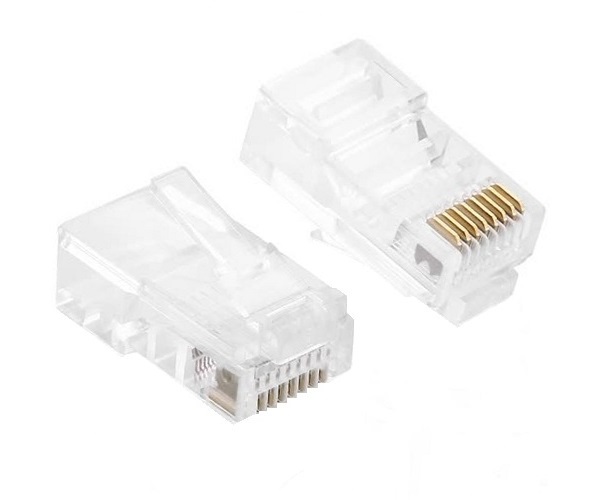 Коннектор RJ45 8P8C (100шт)