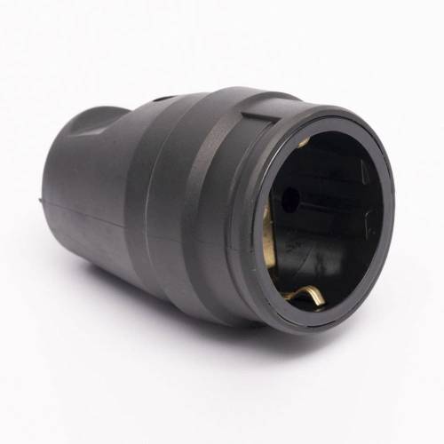 Розетка каучукова 408 2Р+РЕ IP44 LEE