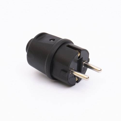 Вилка каучуковая 407 2Р+РЕ IP44 LEE