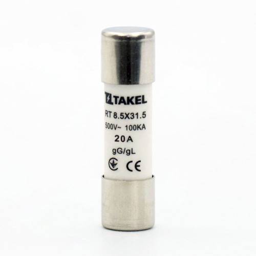 Плавка вставка запобіжника RT 8.5х31.5 20А TAKEL
