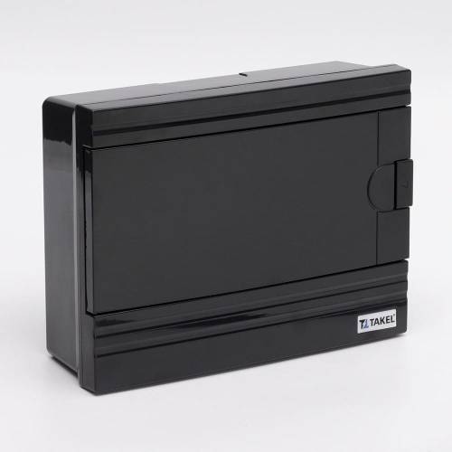Щиток внутренний FF-BB на 12 модулів, черный, черные двер., Argent IP 40 TAKEL