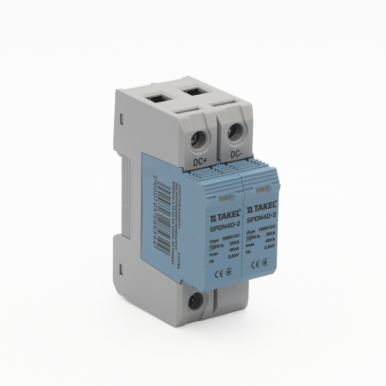 Устройство защиты от импульсных перенапряжений SPDN40-2 T2 (C) DC 1000V, 2Р ARGENT TAKEL