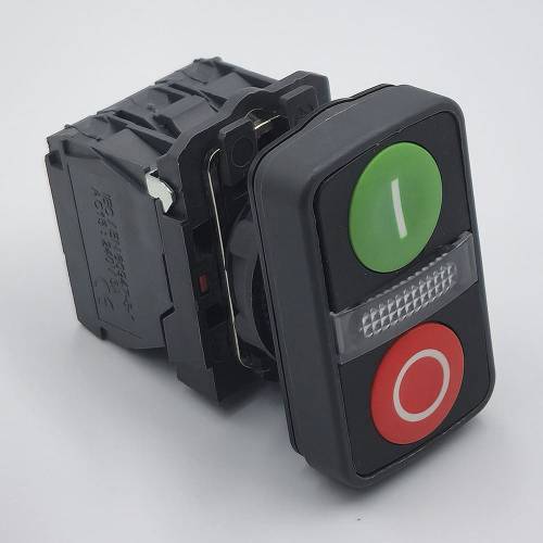 Кнопка управления двойная с подсветкой TK5-AW8365 1NO+1NC TAKEL