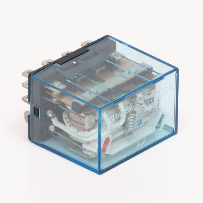 Реле промежуточное LY4 AC 110В TAKEL 