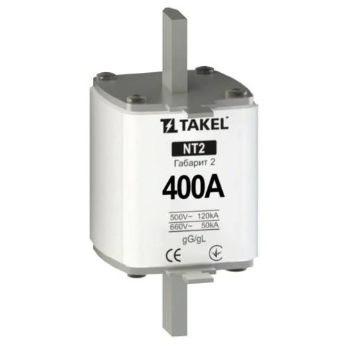 Плавкая вставка предохранителя NT2 400А TAKEL 