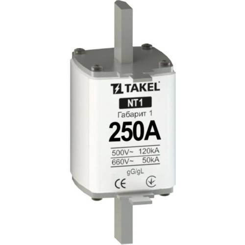 Плавкая вставка предохранителя NT1 250А TAKEL 