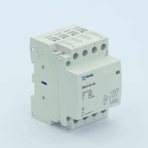 Контактор модульний КМ-3-63-40 63А 4NO 24В AC TAKEL
