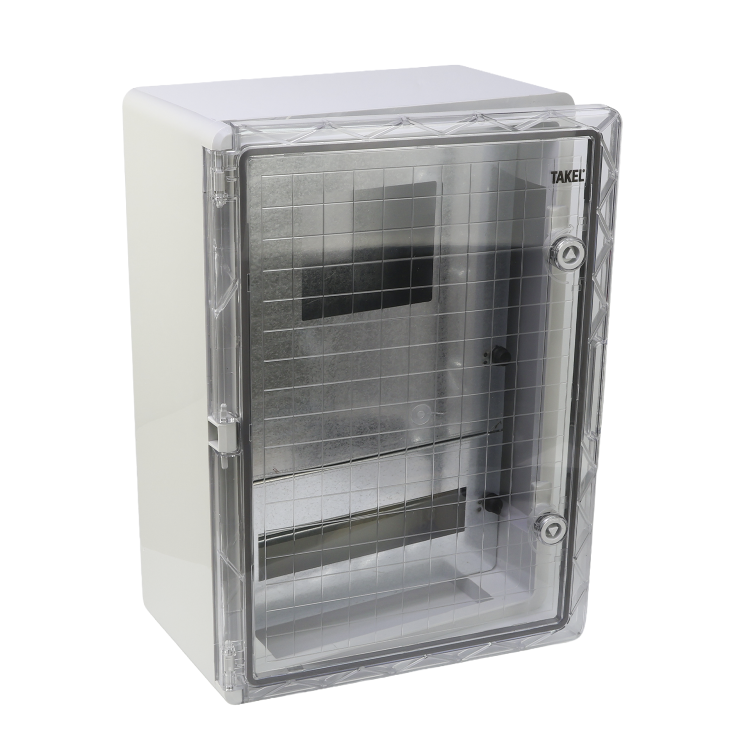 Корпус пластиковий 350x500x190 під 3-фазний ліч. та 12 мод. з проз. дв. IP65 TAKEL