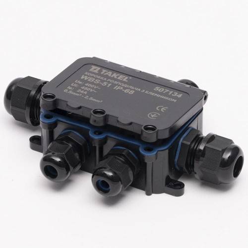 Коробка распределительная с клемником WBS-51 IP-68 TAKEL