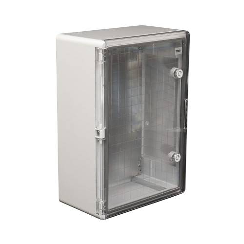 Корпус пластиковий ударостійкий (щит) 350x500x220мм з проз. дв. IP65