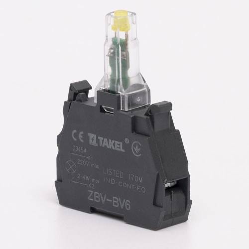 Блок світлодіодний TK5-M5 220V жовтий TAKEL