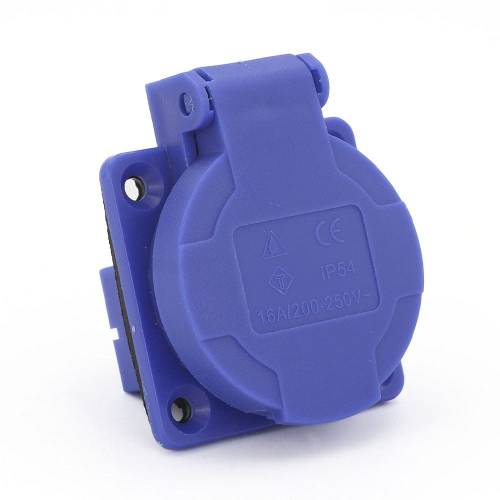 Розетка панельная 7312 16А 230В 2Р+Е IP44 LEE