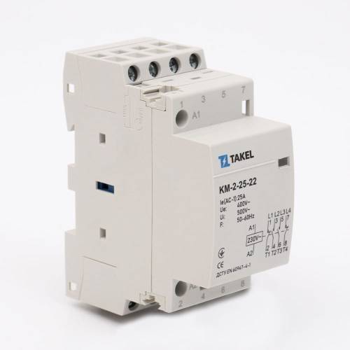 Контактор модульний КМ-2-25-22 25А 2NO+2NС TAKEL