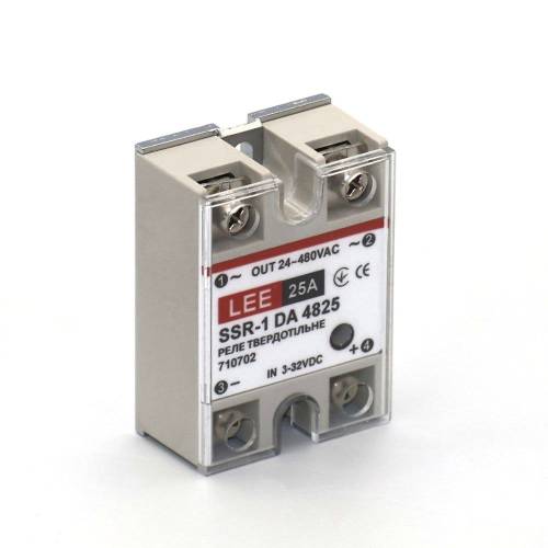 Реле твердотельное SSR-1 DA4825 25А LEE